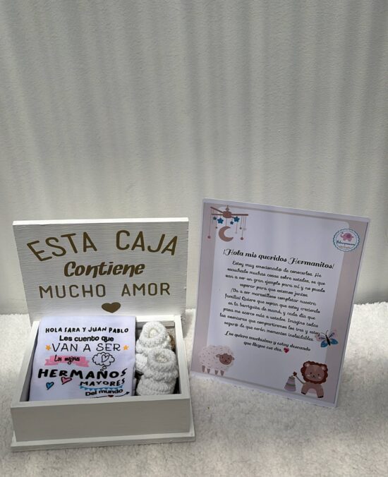 Anuncio Embarazo Hermanitos