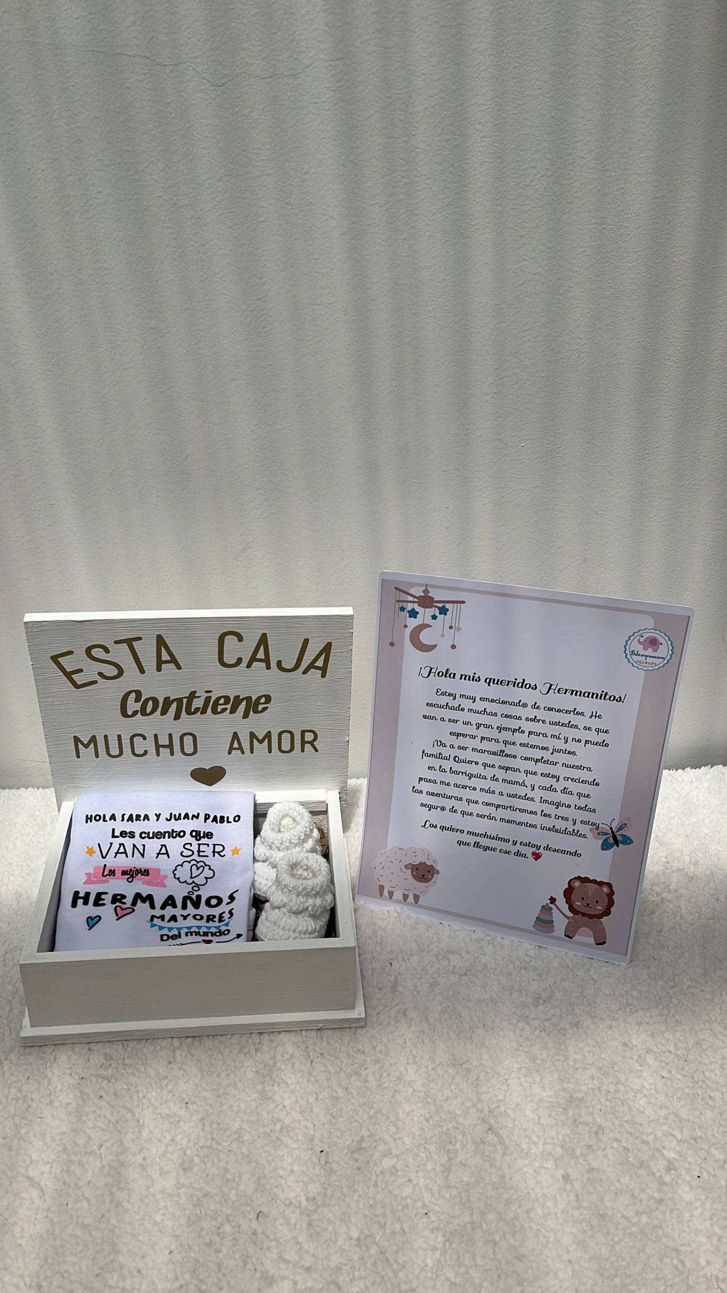 Anuncio Embarazo Hermanitos